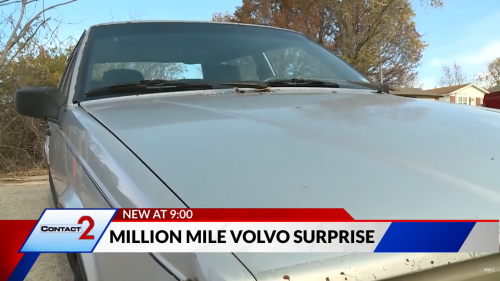 Житель США проехал на своем Volvo 740 GLE миллион миль (видео)