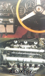 Aston Martin DB4 (1958) салон и двигатель
