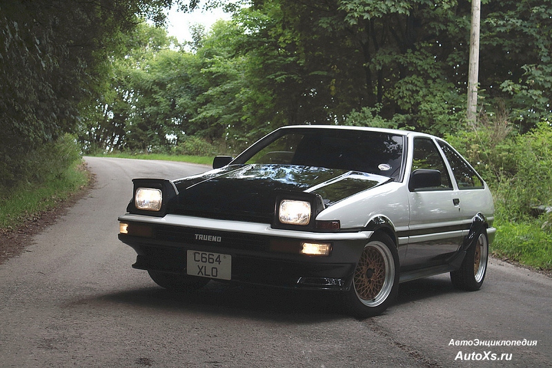 Фото toyota ae86 trueno