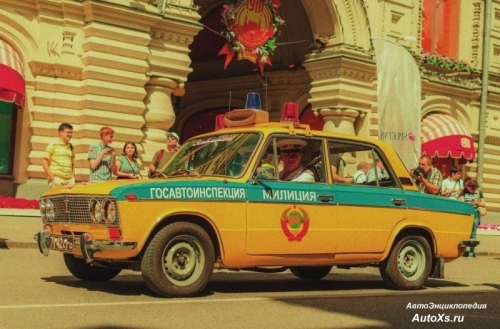 Расцветка милицейских автомобилей СССР