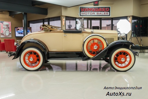 Ford Model A (1928 - 1931) фото сбоку