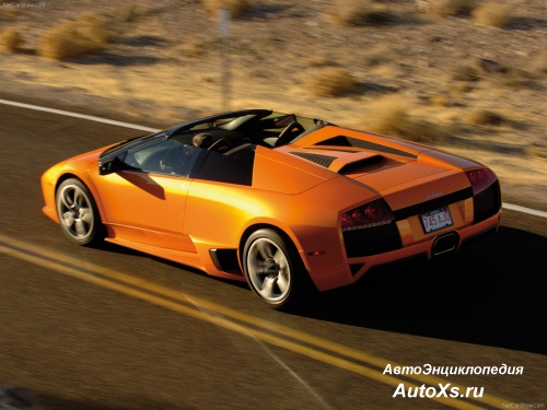 Lamborghini Murcielago LP640 Roadster (2006 - 2010) фото сзади