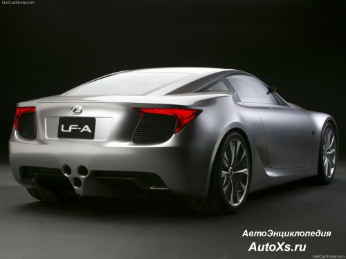 Lexus LF-A Concept 2007 фото сзади