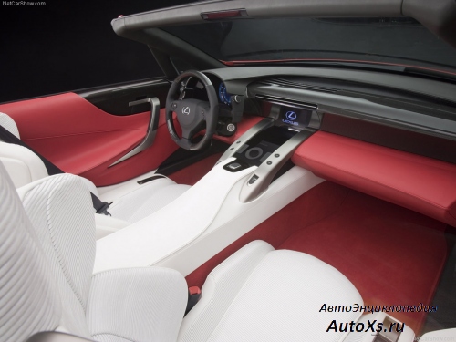 Lexus LF-A Concept Roadster 2008 фото интерьер