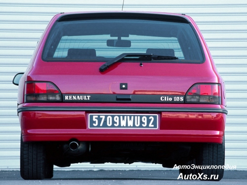 Renault Clio 16S (1991 - 1994) фото сади