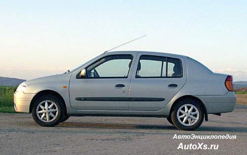 Renault Symbol I (2001 - 2002) фото сбоку