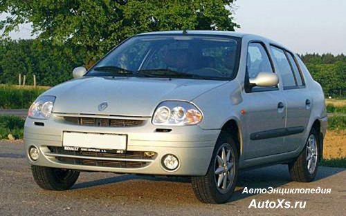 Renault Symbol I (2001 - 2002) фото спереди