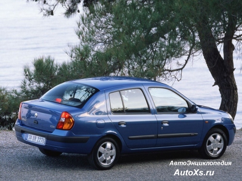 Renault Symbol I (2002 - 2006) фото сзади