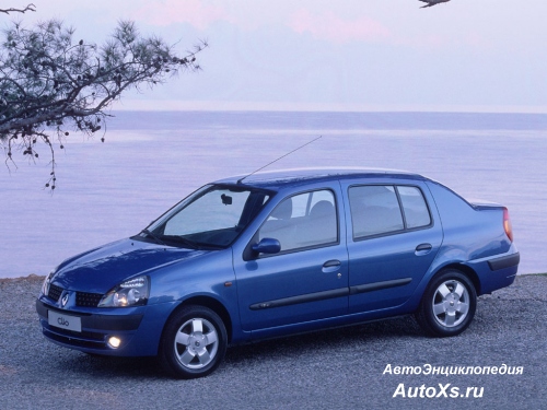 Renault Symbol I (2002 - 2006) фото спереди