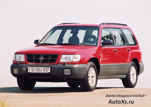 Subaru Forester SF (1997 - 2000) фото спереди