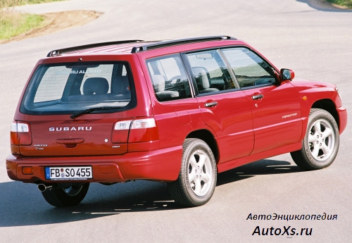 Subaru Forester SF (2000 - 2001) фото сзади