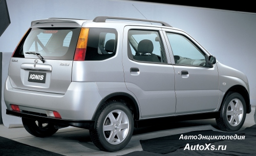 Suzuki Ignis (2003 - 2008) фото сзади