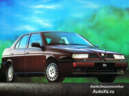 Alfa Romeo 155 (1992 - 1995) фото спереди
