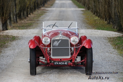 Alfa Romeo 6C 1750 (1929 - 1933): стекло могло откидываться вперёд во время соревнований