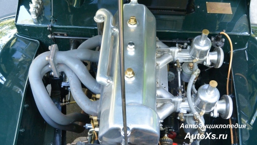 Aston Martin C-type (1938 - 1940): фото двигатель