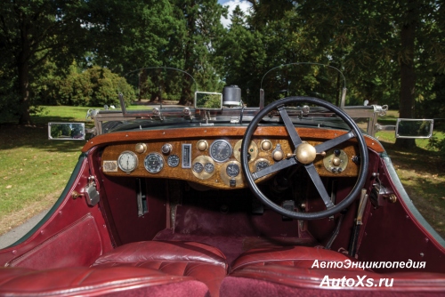 Bentley 4-1/2 Litre (1927 - 1931): рычаг переключения передач