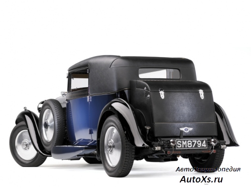Bentley 8-Litre (1930 - 1932): фото сзади