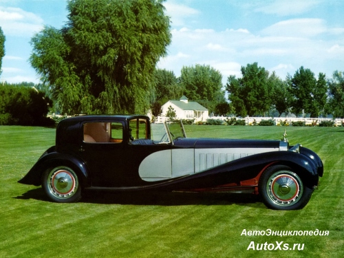 Bugatti Type 41 Royale (1926 - 1931): фото сбоку