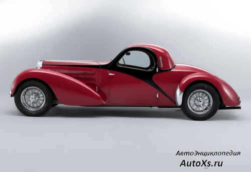 1934 - 1940 Bugatti Type 57 Atalante: фото сбоку