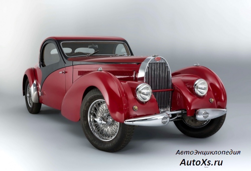 1934 - 1940 Bugatti Type 57 Atalante: фото спереди