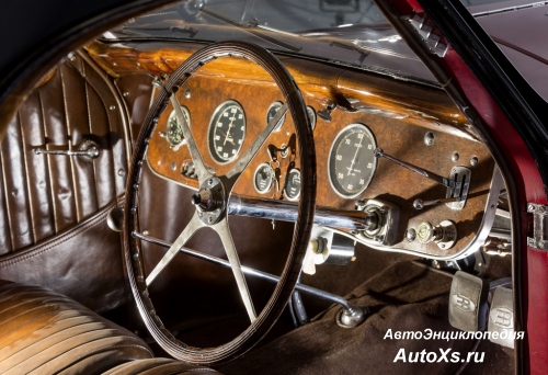 1934 - 1940 Bugatti Type 57 Atalante: фото интерьер