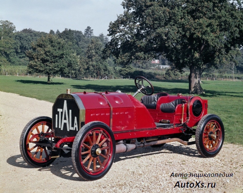 1907 Itala Grand Prix: деревянные спицы