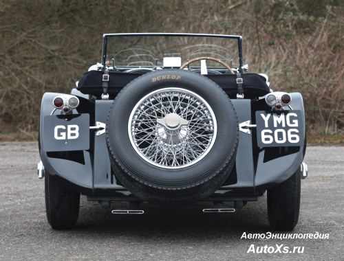 Jaguar SS100 (1935 - 1939): фото сзади