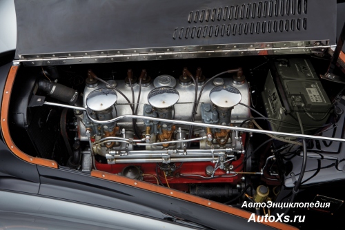 Talbot-Lago T150 SS (1937 - 1939): фото двигатель