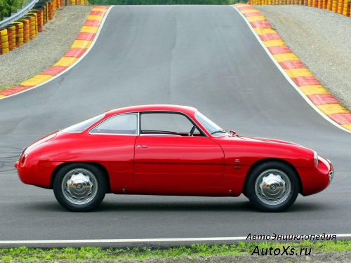 Alfa Romeo Giulietta SZ (1954 - 1965): фото сбоку