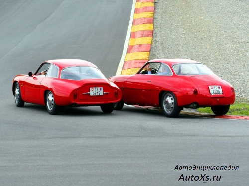 Alfa Romeo Giulietta SZ (1954 - 1965): закругленная задняя часть