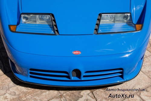 Bugatti EB110 (1992 - 1995): классическая облицовка Bugatti