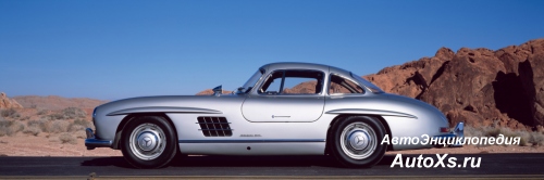 Mercedes-Benz 300SL (1954 - 1963): фото «крылья» над колесными арками
