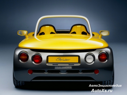 Renault Sport Spider (1996 - 1999): фото сзади