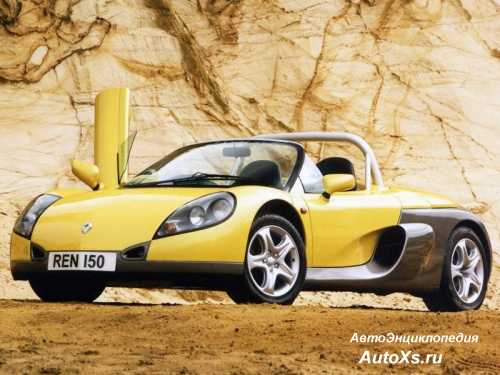 Renault Sport Spider (1996 - 1999): фото стационарное лобовое стекло