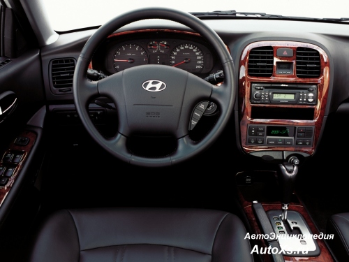 Hyundai Sonata EF (1998 - 2004): фото торпедо (рестайлинг)