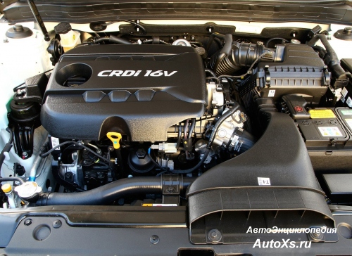 Kia Optima 3 (2013 - 2015): фото двигатель
