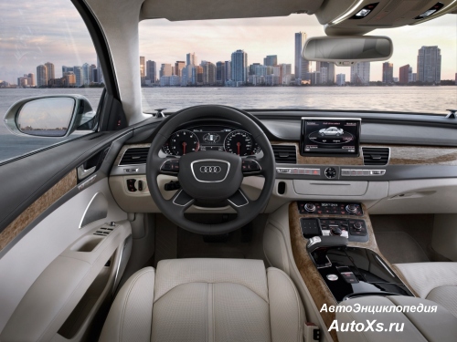 Audi A8 (2009 - 2013): фото торпедо