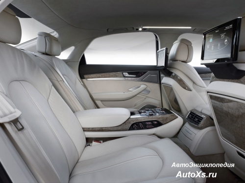 Audi A8 (2009 - 2013): фото салон