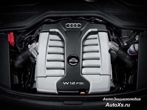 Audi A8L W12 (2009 - 2013): фото двигатель W12