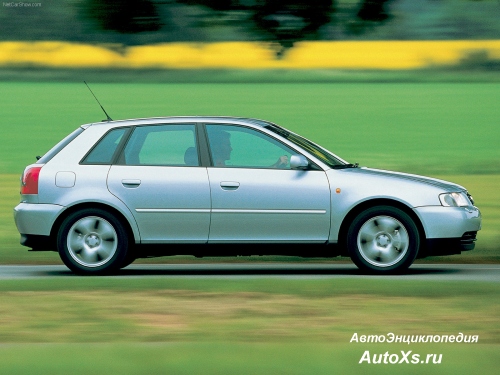 Audi A3 5-дверный (1999 - 2000): фото сбоку