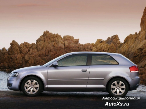 Audi A3 (2003 - 2005): фото сбоку