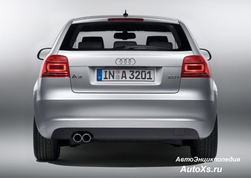 Audi A3 (2008 - 2010): фото сзади