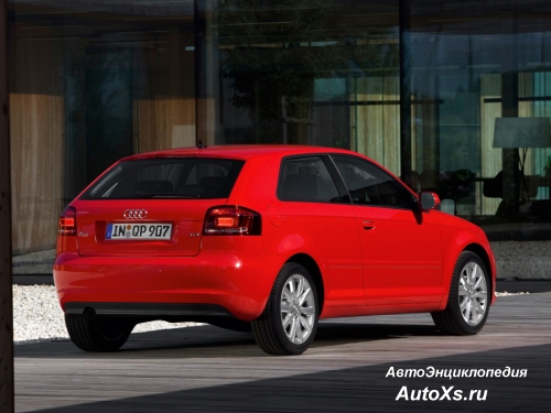 Audi A3 (2010 - 2013): фото сзади
