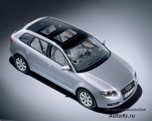 Audi A3 Sportback (2004 - 2008): фото сверху