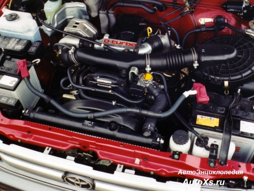 Toyota Hilux (1997 - 2001): фото двигатель