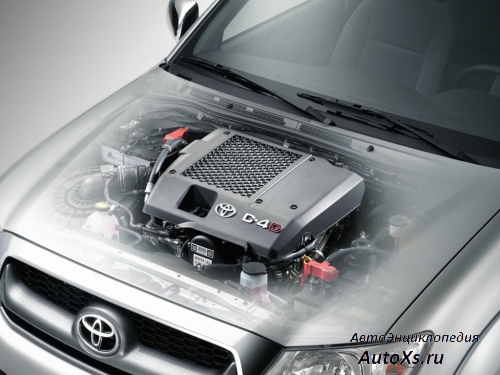 Toyota Hilux Extended Cab (2008 - 2011): фото двигатель