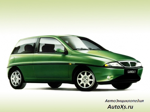 Lancia Y (Ypsilon) (1996 - 2000): фото сбоку