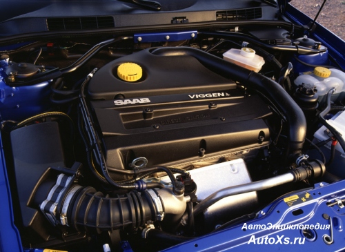 Saab 9-3 Viggen Coupe (1999 - 2002): фото двигатель