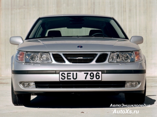 Saab 9-5 Sedan (2001 - 2005): фото спереди 2