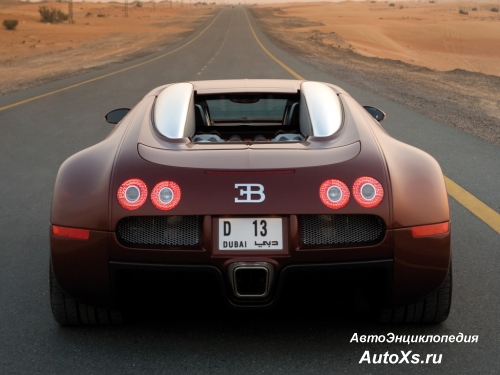 Bugatti Veyron (2005 - 2011): фото сзади